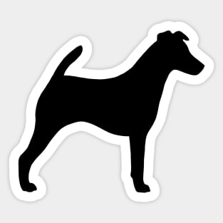 Smooth Fox Terrier Silhouette Sticker